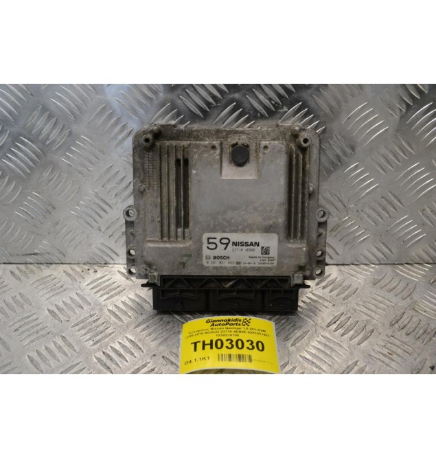 Εγκέφαλος Nissan Qashqai 1.6 DCI R9M 2008-2018 BOSCH 23710-4EB0E 0281031463 1039S76108
