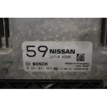 Εγκέφαλος Nissan Qashqai 1.6 DCI R9M 2008-2018 BOSCH 23710-4EB0E 0281031463 1039S76108