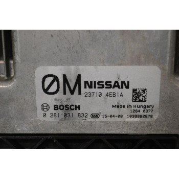 Εγκέφαλος Nissan Qashqai 1.6 DCI R9M 2007-2020 237104EB1A 0281031832 1039S82676