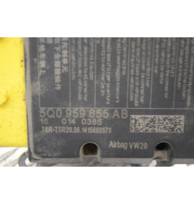 Πλακέτα / Εγκέφαλος Αερόσακων Volkswagen Golf Tiguan Passat Touran Jetta Caddy 2012-2021 5Q0959655AB (Audi A3 S3 Q2 Q3 TT RS3 / Skoda Octavia SuperB / Seat Leon Tarraco)