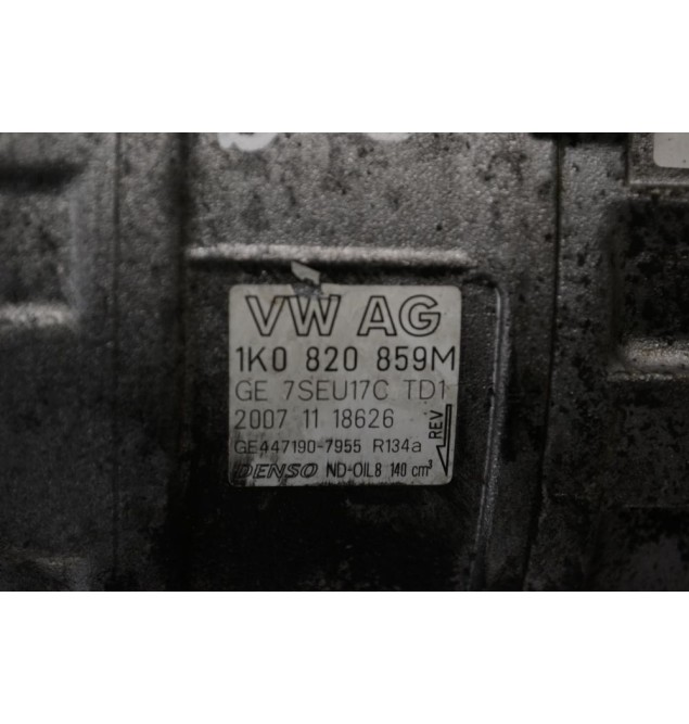 Κομπρεσέρ Aircondition - A/C Volkswagen Golf 1.4 BMY 2004-2008 DENSO 1K0820859M