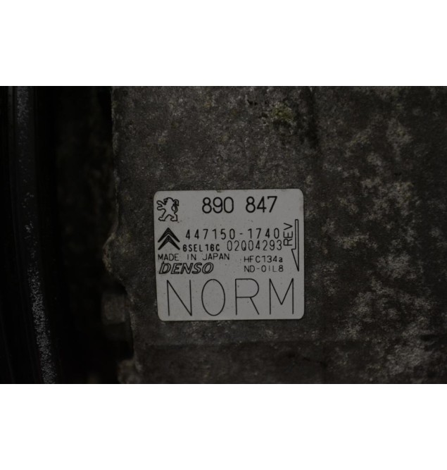 Κομπρεσέρ Aircondition - A/C Κλιματισμός Peugeot 308 5F02 2008-2015 DENSO 447150-1740