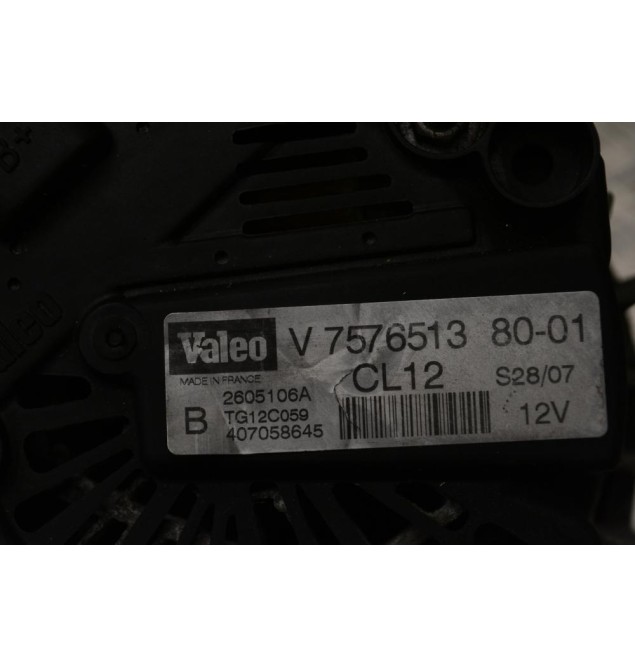 Δυναμό Mini Cooper / Clubman 1.6 2006-2013 V757651380-01 (Γνήσιος) (Peugeot 207 / 308 - Citroen C4)