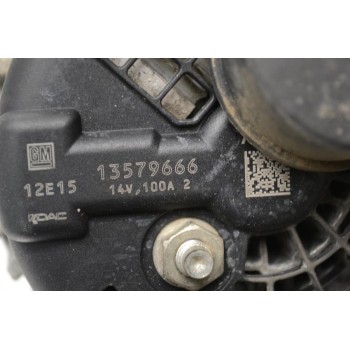 Δυναμό Opel Astra J 1.6 A16LET 2009-2015 13579666 100A (Γνήσιος)