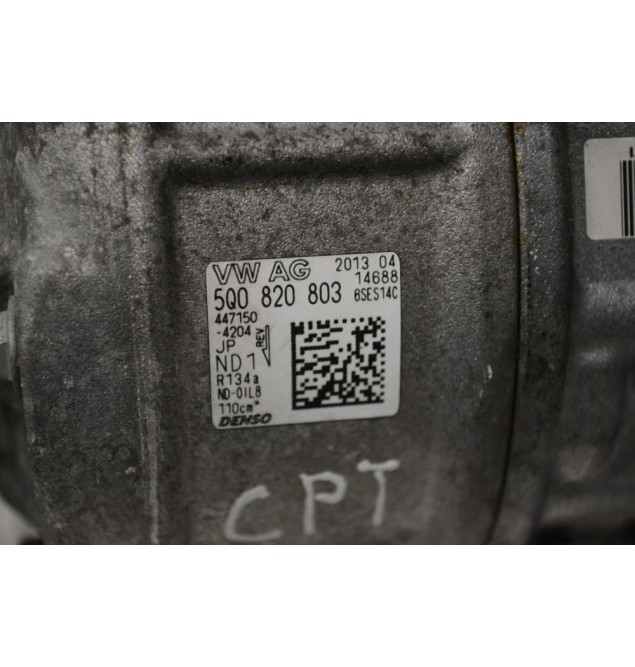 Κομπρεσέρ Aircondition A/C Audi A3 / A4 1.6 TDI CLH 2010-2016 5Q0820803 (Γνήσιο) (Volkswagen Golf / Seat Leon / Skoda Octavia)
