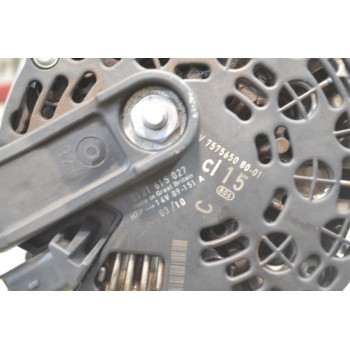 Δυναμό Peugeot 3008 Αρ.Κινητήρα 5FS 2009-2016 0121615027 V757565080-01