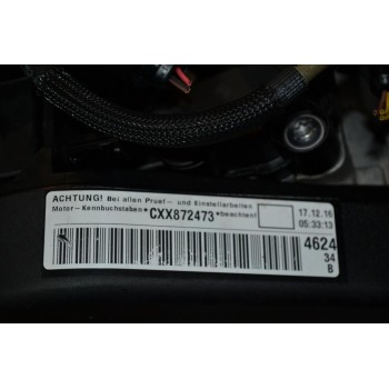 Κινητήρας Volkswagen Golf - Octavia - A3 - Leon 1.6 TDI 110PS CXX 2013-2019