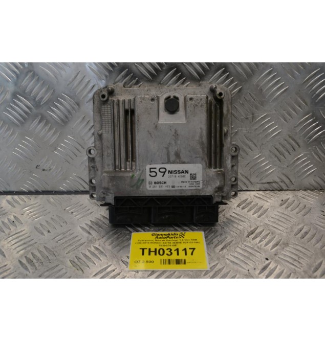 Εγκέφαλος Nissan Qashqai 1.6 DCI R9M 2008-2018 BOSCH 23710-4EB0E 0281031463 1039S76108