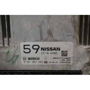 Εγκέφαλος Nissan Qashqai 1.6 DCI R9M 2008-2018 BOSCH 23710-4EB0E 0281031463 1039S76108