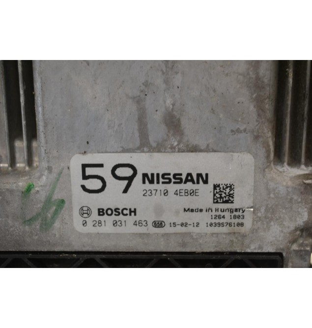 Εγκέφαλος Nissan Qashqai 1.6 DCI R9M 2008-2018 BOSCH 23710-4EB0E 0281031463 1039S76108