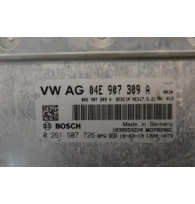 Εγκέφαλος Volkswagen Polo Golf Jetta 1.2 / 1.4 TFSI CXS 2012-2020 04E907309A 0261S07726 (Seat Leon Ibiza Toledo / Skoda Octavia / Fabia) (CMBA CXSA CHPA CPTA CJZB CJZ)