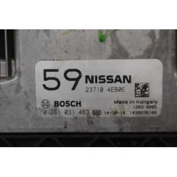Εγκέφαλος Nissan Qashqai 1.6 DCI R9M 2008-2018 BOSCH 23710-4EB0E 0281031463 1039S76108