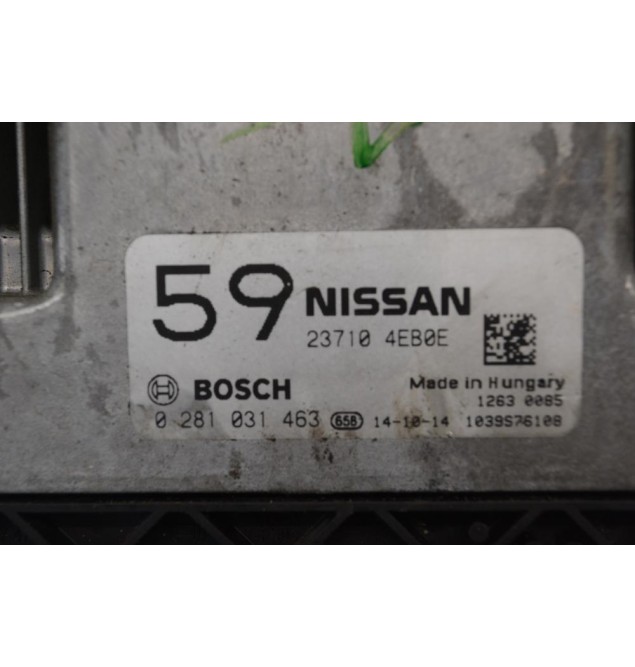 Εγκέφαλος Nissan Qashqai 1.6 DCI R9M 2008-2018 BOSCH 23710-4EB0E 0281031463 1039S76108