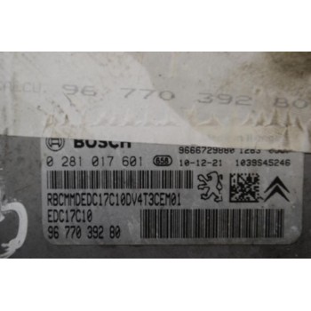 Εγκέφαλος Peugeot 206 2009-2013 8HR 0281017601