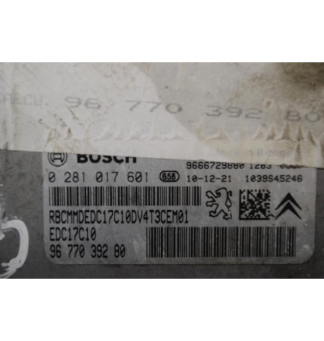 Εγκέφαλος Peugeot 206 2009-2013 8HR 0281017601