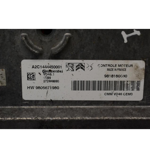 Εγκέφαλος Peugeot 5008 / 2008 2010-2025 Continental 9806671980 9818160080 (Citroen DS3 C4)