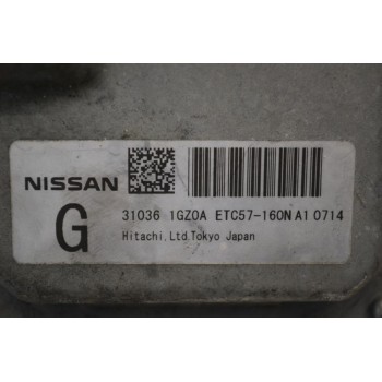 Εγκέφαλος Σασμάν Nissan Qashqai 2.0 141PS MR20 2007-2016 31036-1GZ0A ETC57-160N HITACHI