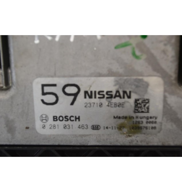 Εγκέφαλος Nissan Qashqai 1.6 DCI R9M 2008-2018 BOSCH 23710-4EB0E 0281031463 1039S76108