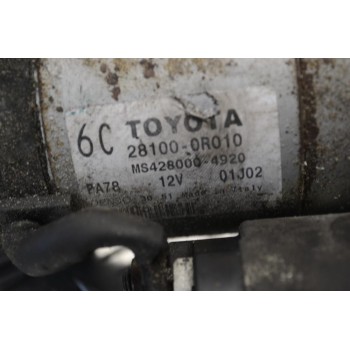 Μίζα Toyota RAV4 2.2 D4D 2AD 2005-2010 28100-0R010 MS428000-4920 (Γνήσια)