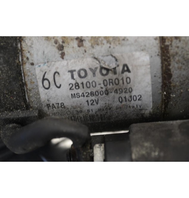 Μίζα Toyota RAV4 2.2 D4D 2AD 2005-2010 28100-0R010 MS428000-4920 (Γνήσια)