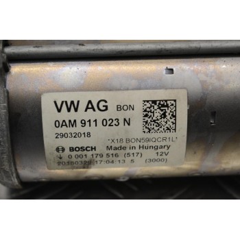 Μίζα Volkswagen Golf 7 / Jetta / Polo / Caddy 1.0 1.2 1.4 TDI/TSI 2010-2019 0AM911023N 0001179516 (Γνήσια) CHZ CXS CZCA CPTA CMBA CHPA) (Seat / Audi A3 A1 Q2 / Skoda Octavia Fabia Kamiq Rapid)