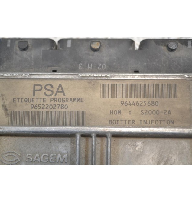 Εγκέφαλος Κινητήρα Peugeot 206 1998-2003 9652202780 9644625680