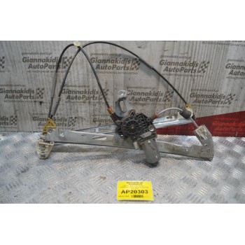 Γρύλλος - Μηχανισμός Με Μοτέρ Παραθύρου Οδηγού 3Θύρο Peugeot 206 1998-2003