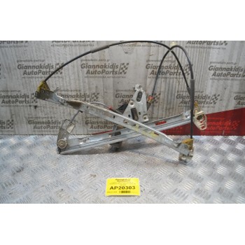 Γρύλλος - Μηχανισμός Με Μοτέρ Παραθύρου Οδηγού 3Θύρο Peugeot 206 1998-2003