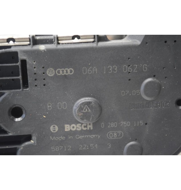 Πεταλούδα Γκαζιού Volkswagen Polo 1.8T 20vt BJX (JDB) (Γνήσια) 2005-2010 06A133062G 0280750115 (Seat / Skoda / Audi)