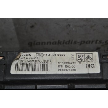 Ασφαλειοθήκη Peugeot 206 1998-2003 9652474780 BSI E02-00