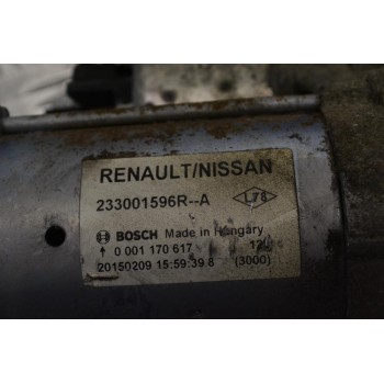 Μίζα Nissan Qashqai / X-Trail 1.6 DCI R9M 2008-2018 BOSCH 233001596R 0001170617