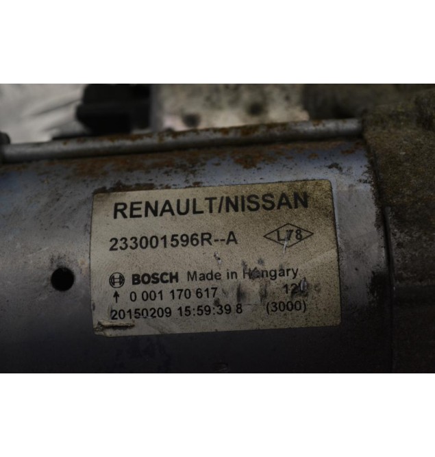 Μίζα Nissan Qashqai / X-Trail 1.6 DCI R9M 2008-2018 BOSCH 233001596R 0001170617