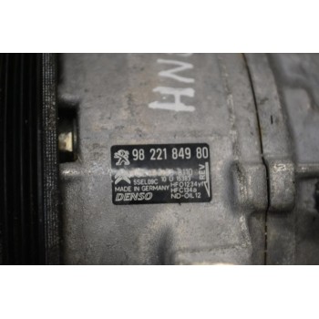 Κομπρεσέρ Aircondition A/C Peugeot 208 2008 308 3008 1.2 Turbo 2017-2021 9822184980 (Citroen C3 C4 Berlingo DS3 / Opel Combo Crossland) HN01 HM01 EB2 EB2DTS EB2DT EB2F HMP HMW HNY HNV HNW