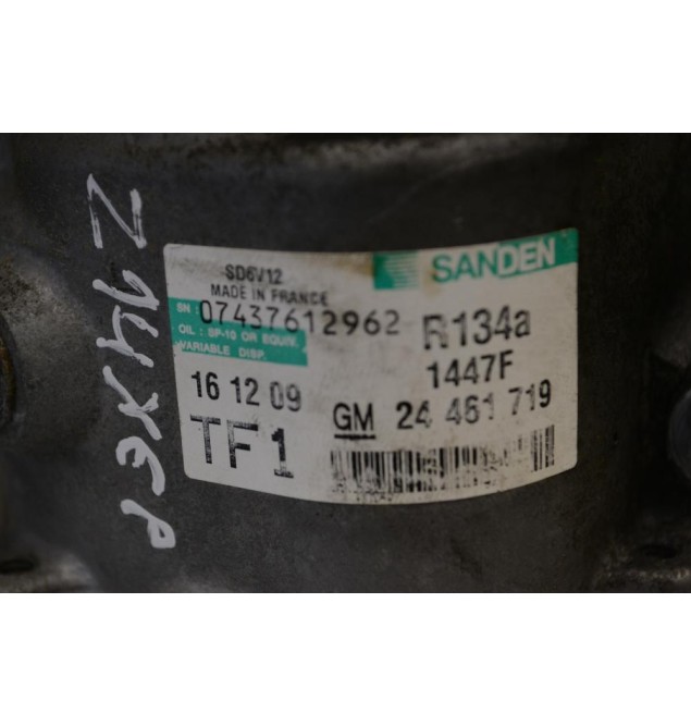 Κομπρεσέρ Aircondition A/C Opel Corsa Z12XEP 2005-2012 SANDEN 24461719 1447F