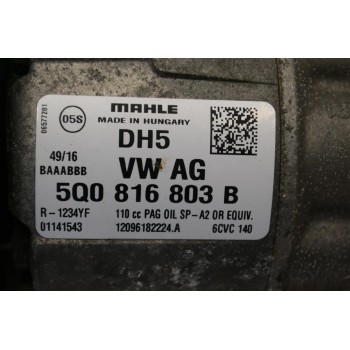 Κομπρεσέρ Aircondition - A/C Seat Leon / Ibiza CΧΧ 2008-2015 5Q0816803B (Volkswagen / Audi / Skoda) (Γνήσιο)