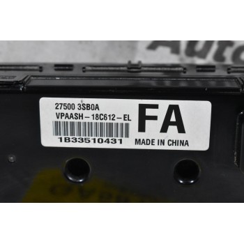 Χειριστήριο Κλιματισμού Nissan Pulsar / Sentra 2010-2020 27500-3SB0A 275003SB0A (Γνήσιο)