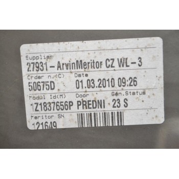 Γρύλλος - Μηχανισμός Παραθύρου Εμπρός Δεξιά Skoda Octavia 5 2008-2013 1Z1837656P