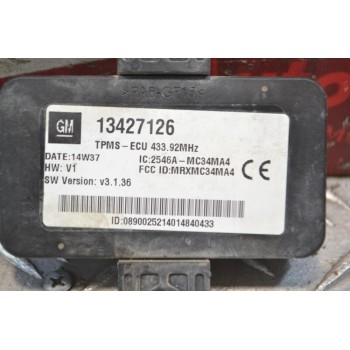Εγκέφαλος-Αιθητήρας Πίεσης Ελαστικών Opel Corsa D 4pins 2006-2015 13427126