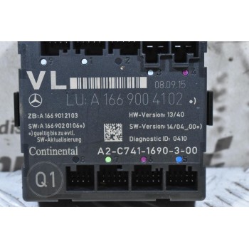 Εγκέφαλος / Πλακέτα Ελέγχου Πόρτας Mercedes-Benz W176 W246 X156 C117 W117 W166 2010-2025 A1669004102 A1669012103 A1669020106 (Γνήσιο)