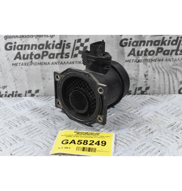 Αισθητήρας Nissan Terrano MAF TD27 1996-2007 22680-7F406 0281002596 (Γνήσιος)