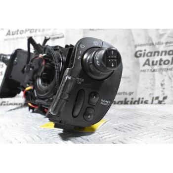 Διακόπτης Φώτων / Φλας / Υαλοκαθαριστήρων / Ραδιοφώνου Renault Kangoo - Clio - Modus - Grand Modus 2003-2013 255674244R 255674244R-C (Γνήσιο)