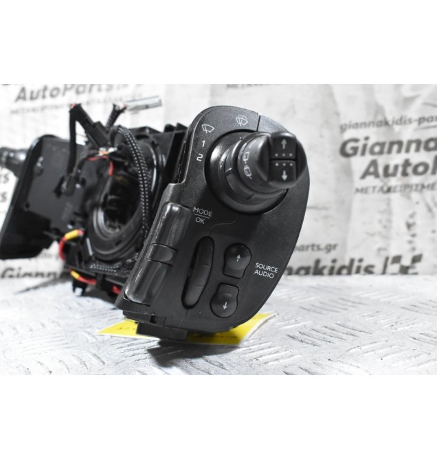 Διακόπτης Φώτων / Φλας / Υαλοκαθαριστήρων / Ραδιοφώνου Renault Kangoo - Clio - Modus - Grand Modus 2003-2013 255674244R 255674244R-C (Γνήσιο)