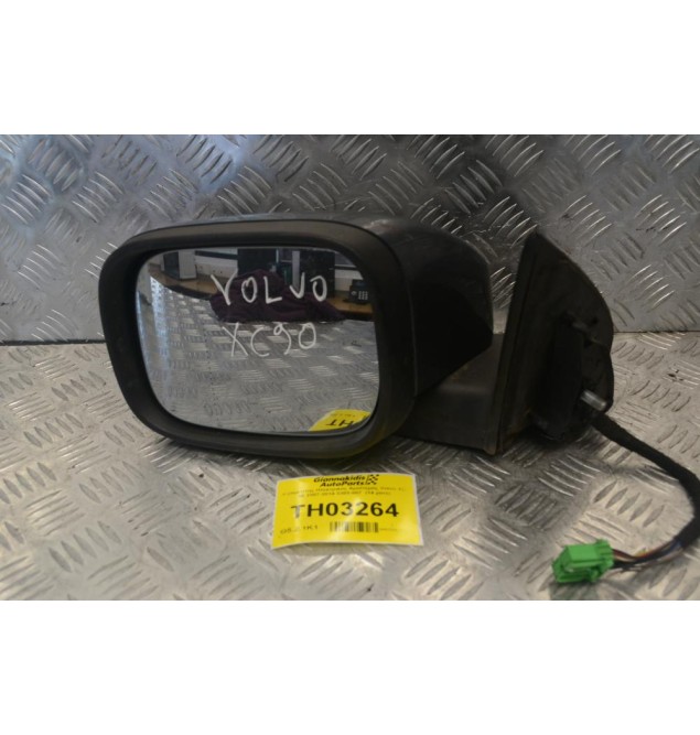 Καθρέπτης Ηλεκτρικός Αριστερός Volvo XC 90 2007-2014 3303-007  (14 pins) (Ράγισμα στο πλαστικό)