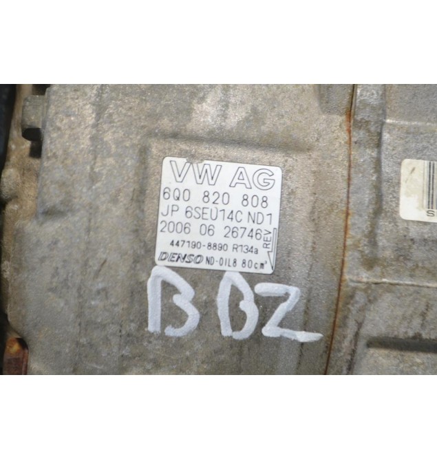 Κομπρεσέρ Aircondition - A/C Volkswagen Polo Αρ.κινητήρα ΒΒΖ 2001-2008 6Q0820808 447190-8890