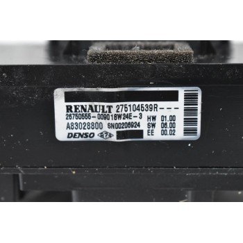 Χειριστήριο Κλιματισμού A/C Renault Kangoo 2013-2021 275104539R (Γνήσιο)