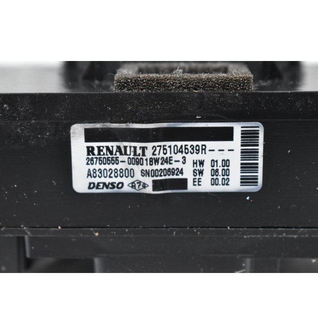 Χειριστήριο Κλιματισμού A/C Renault Kangoo 2013-2021 275104539R (Γνήσιο)