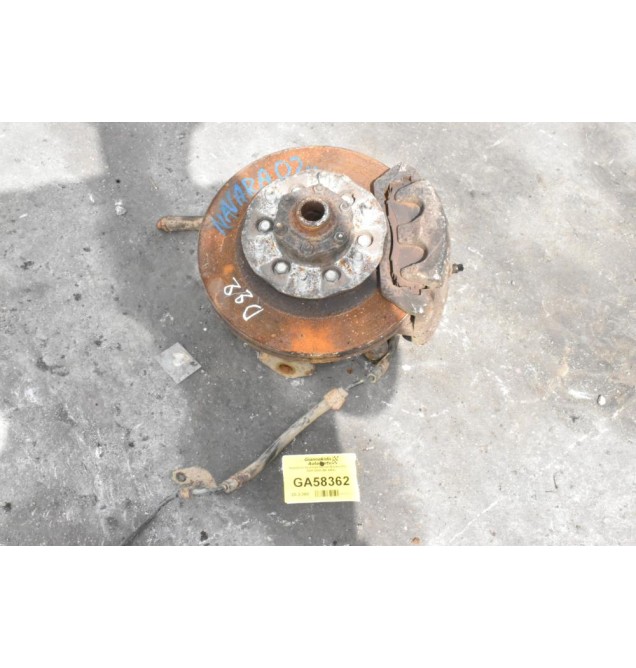 Ακραξόνιο Αριστερο Nissan Navara D22 133 2001-2005 (Με ABS)