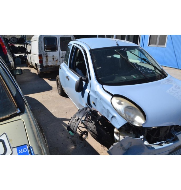 Ολόκληρο Αυτοκίνητο Nissan Micra K12 Αρ.Κινητήρα CG12DE (CR12DE) 2003-2010
