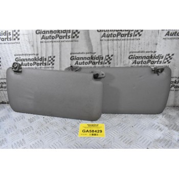 Σκίαστρα Ουρανου Nissan Navara D22 1998-2001 (Οδηγού / Συνοδηγού)