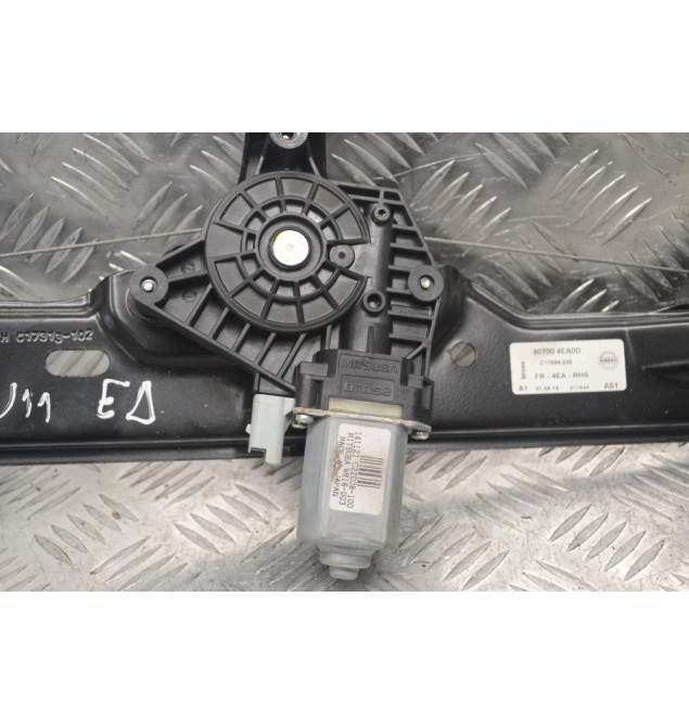 Γρύλλος - Μηχανισμός Παραθύρου Εμπρός Δεξία Nissan Qashqai J11 2013-2026 80700-4EA0D